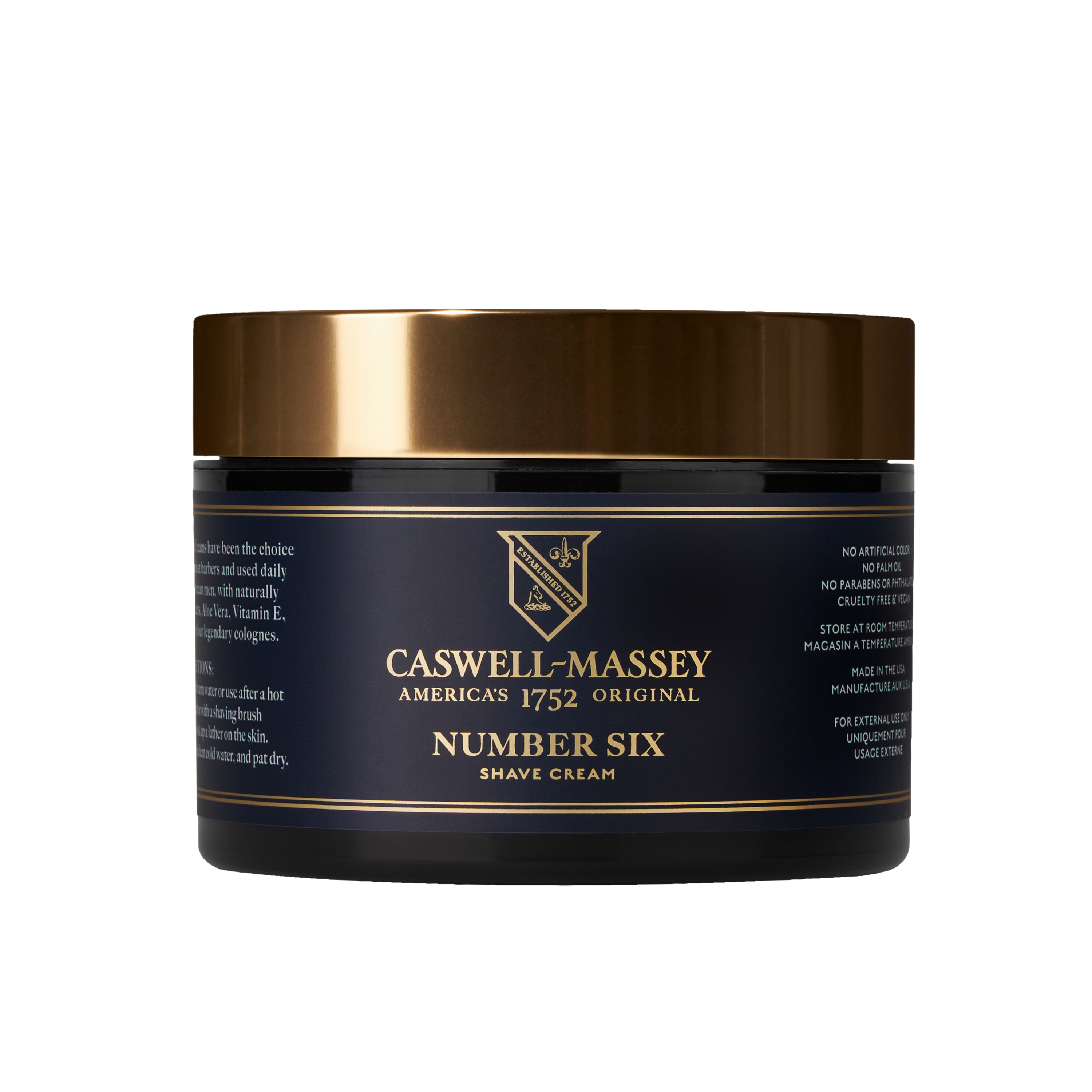 Number Six Shave Cream Shave Cream Jar Caswell-Massey®